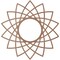 Ekena Millwork Eleanor Wood Fretwork Pierced Ceiling Medallion, Wood (Paint Grade), 20"OD x 7 3/4"ID x 3/8"T CMWP20X20X0375EAMF - alternate 5